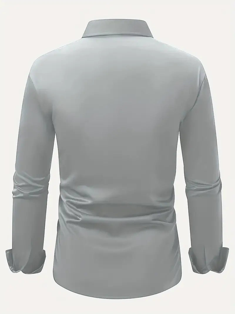 Camisa de manga comprida respirável
