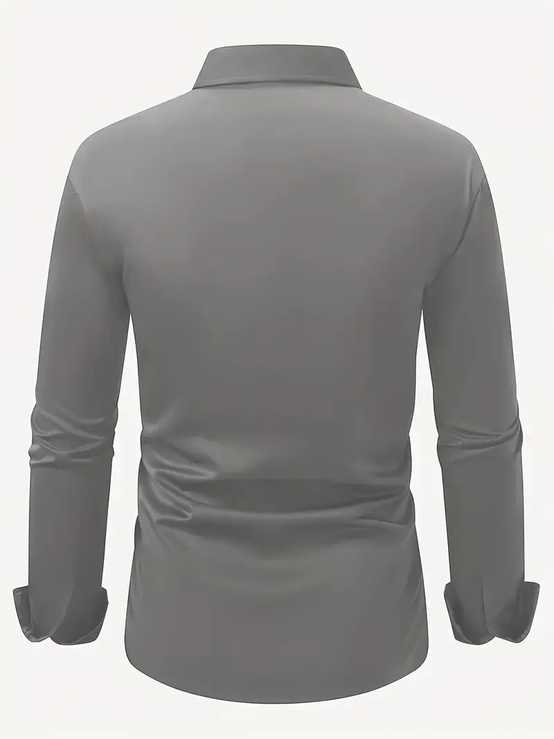 Camisa de manga comprida respirável