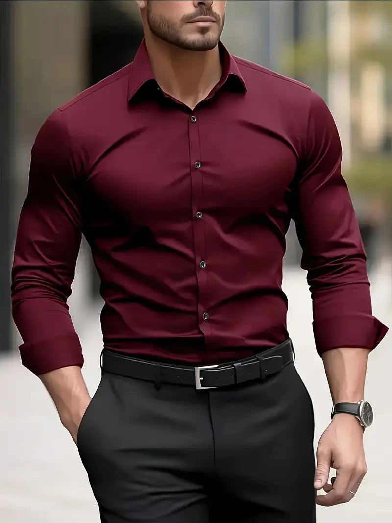 Camisa de manga comprida respirável