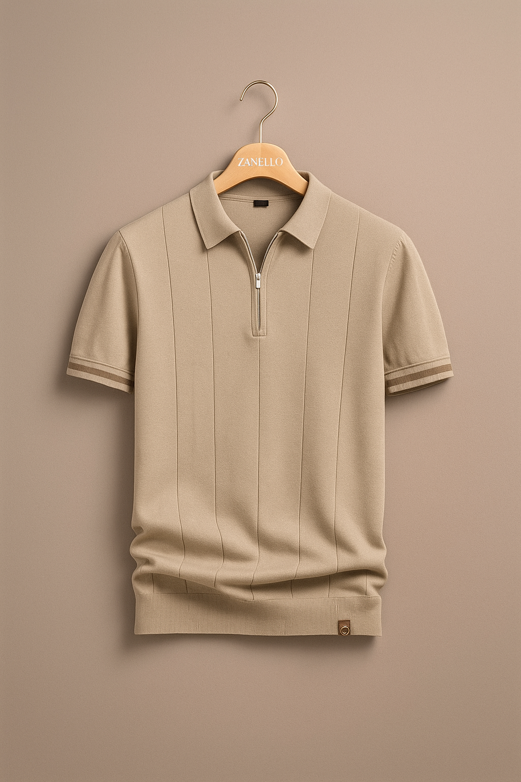 Knit Polo Shirt