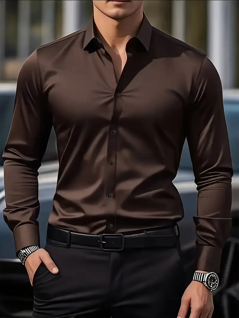 Camisa de manga comprida respirável
