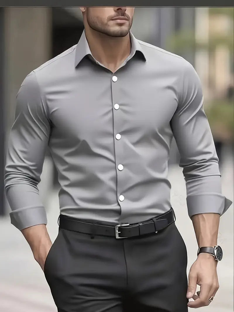 Camisa de manga comprida respirável
