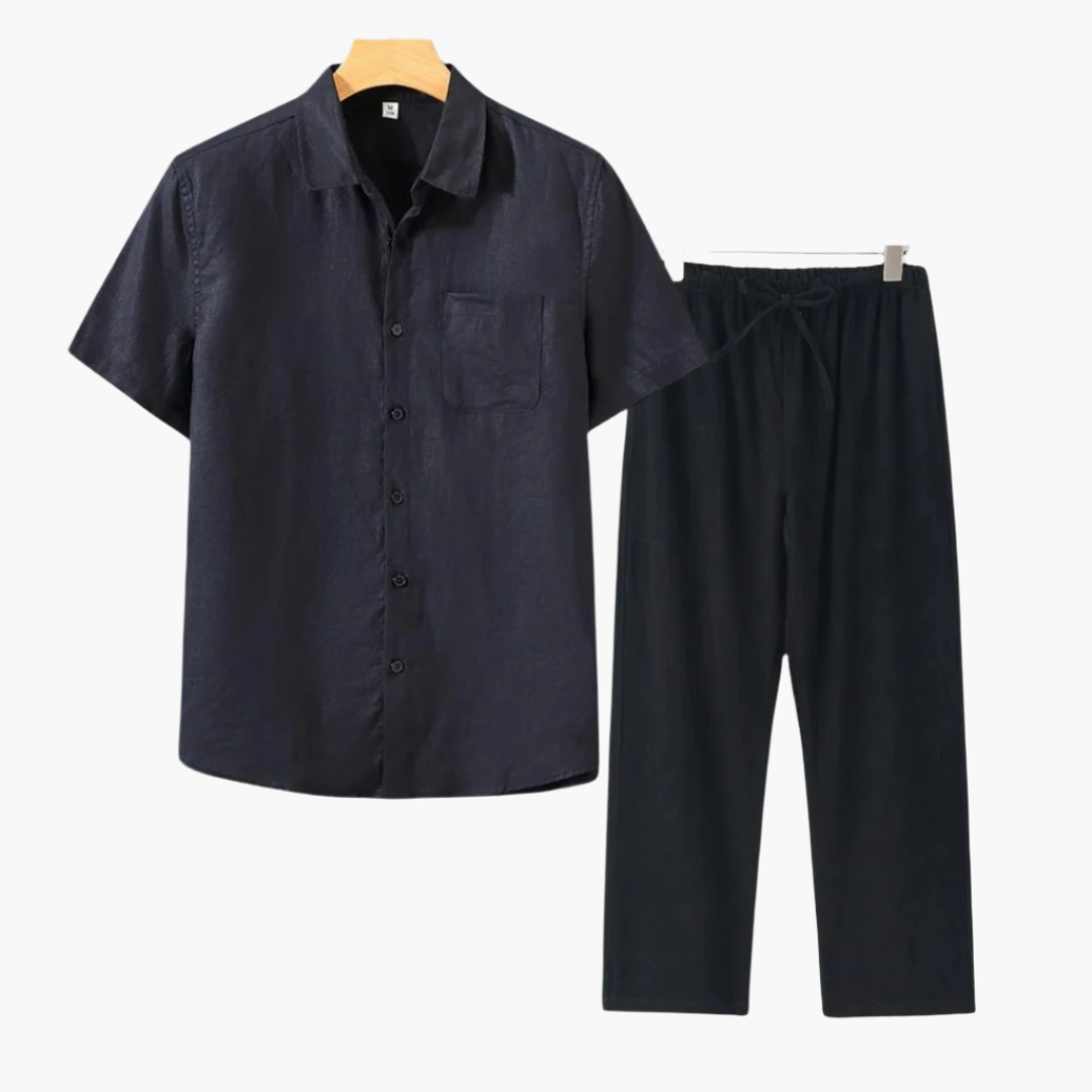 Summer Linen Set (Short Sleeve)