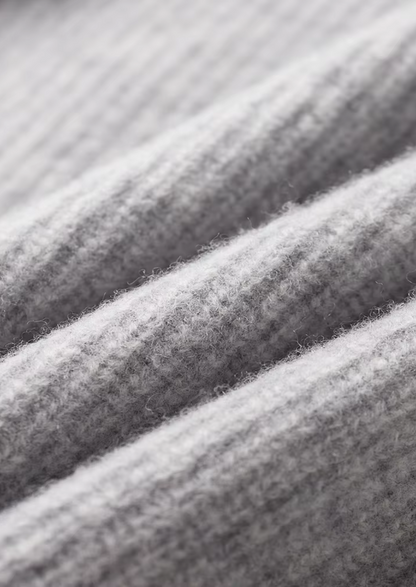 PUHDASTA ERITTÄIN HIENOA MERINOVILLAA RIBBED CARDIGAN