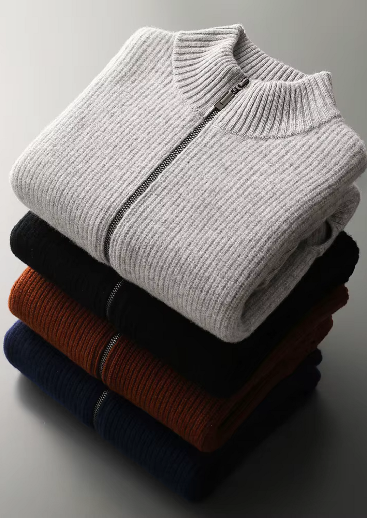 PUHDASTA ERITTÄIN HIENOA MERINOVILLAA RIBBED CARDIGAN