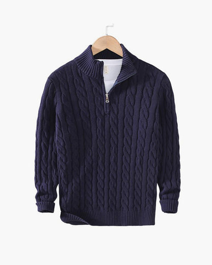 TAEBAEK Zipped Sweater