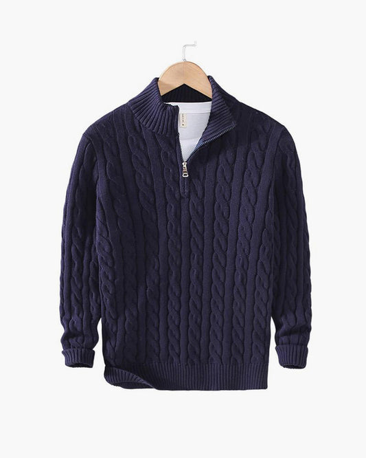 TAEBAEK Zipped Sweater