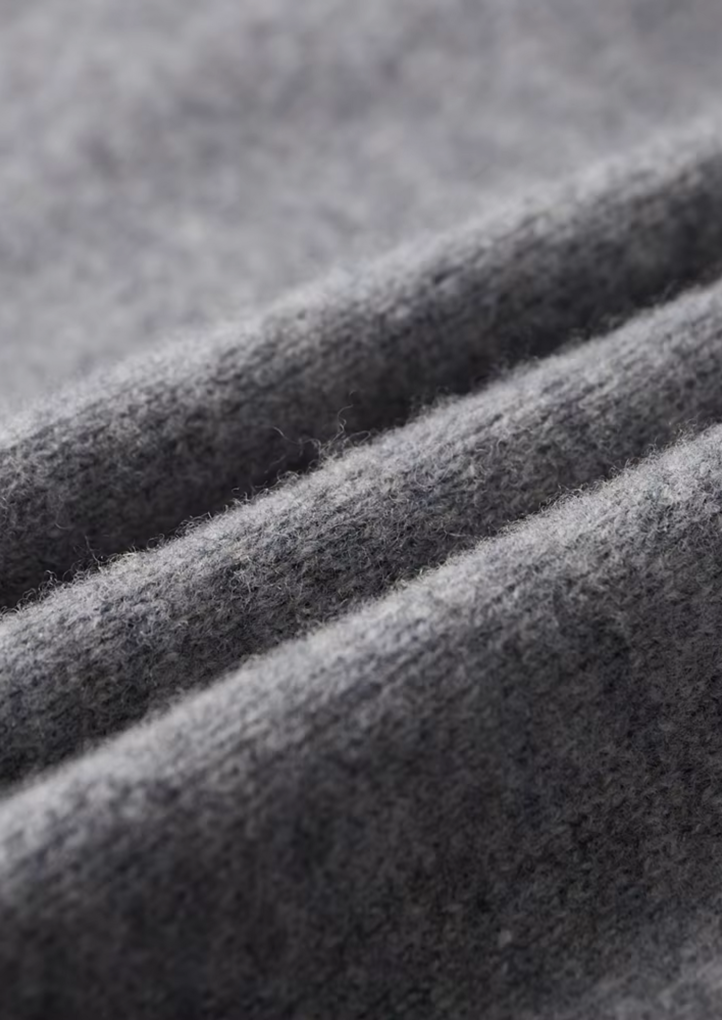 PURE EXTRA-FINE MERINO WOOL TWO-TONE ZIP CARDIGAN