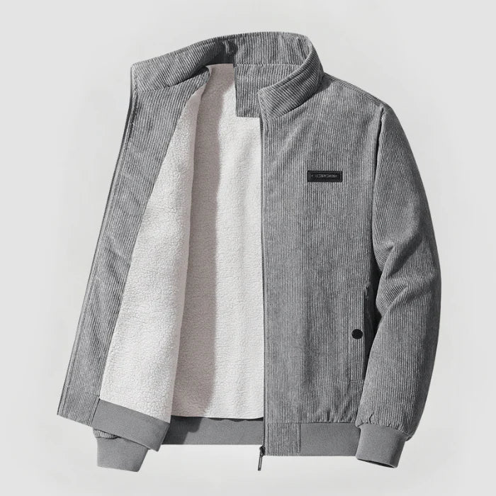 Liam™ | Corduroy Jacket with Fleece Lining