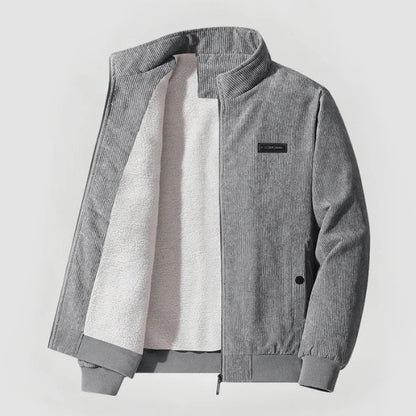 Liam™ | Corduroy Jacket with Fleece Lining