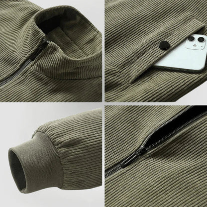 Liam™ | Corduroy Jacket with Fleece Lining