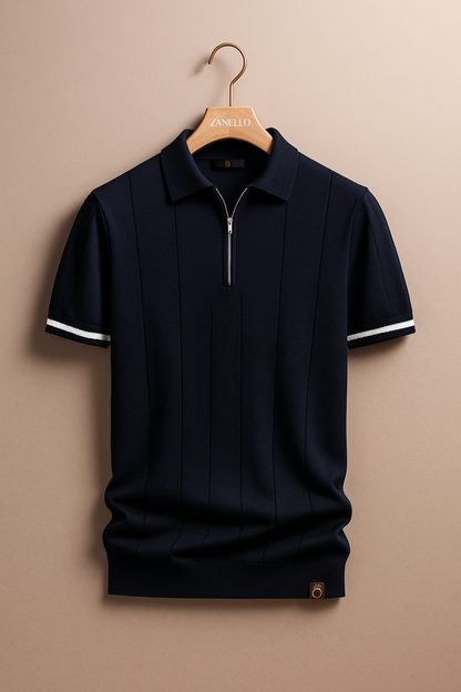 Knit Polo Shirt