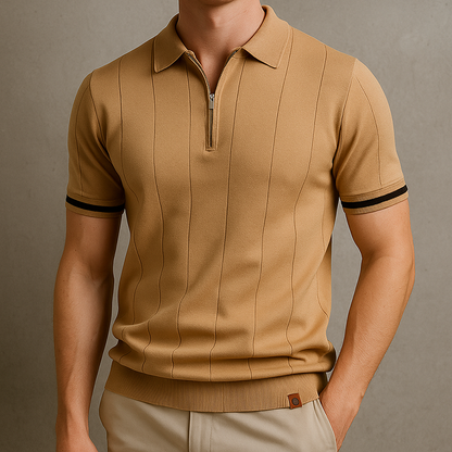 Knit Polo Shirt