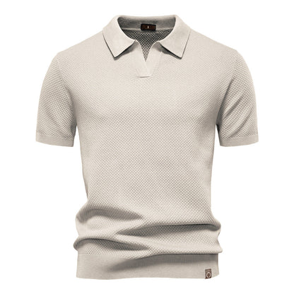 Textured Polo Shirt