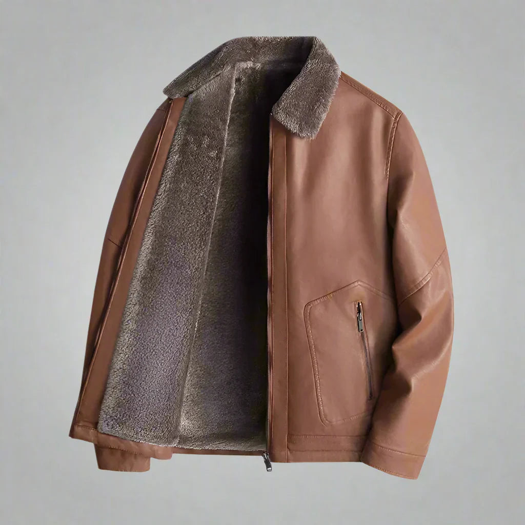 Olof™ | Cavalier Leather Jacket